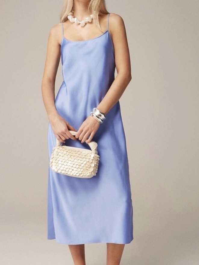 J. Crew Women’s Gwyneth Slip Dress In Luster Charmeuse - Size 00